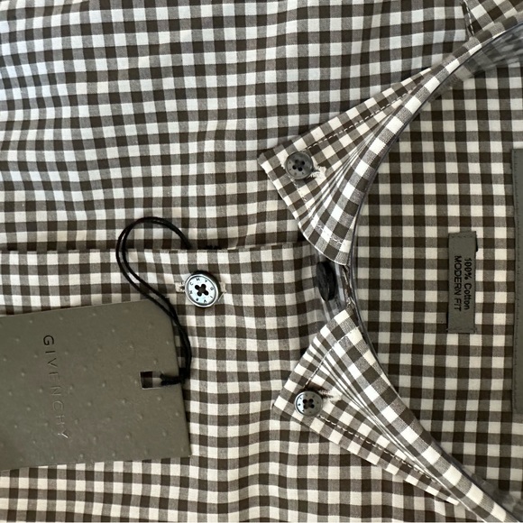 GIVENCHY  modern fit shirt 100 %cotton - Picture 4 of 6